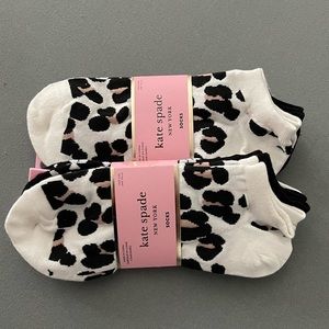 NWT Kate Spade NY Ankle Socks. Super cute and comfy! 2 packs of 3 pairs
